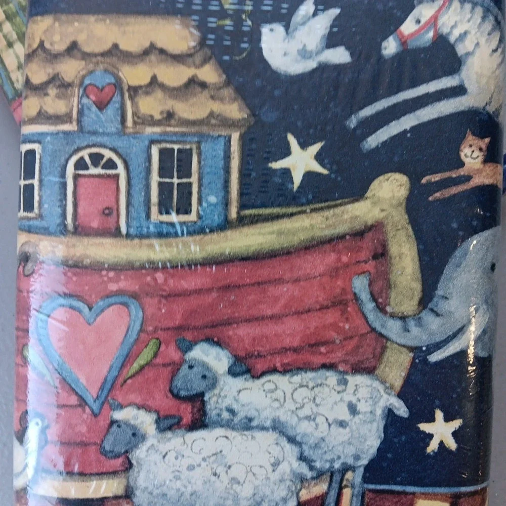 NOS Norwall Wallpaper Boarder Kids Room NOAHS ARC Set of 2 Susan Winger 10 Yards